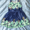 navy blue green