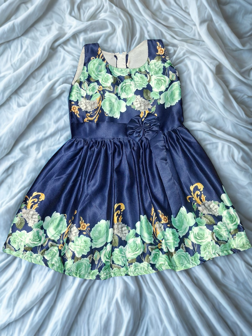 navy blue green